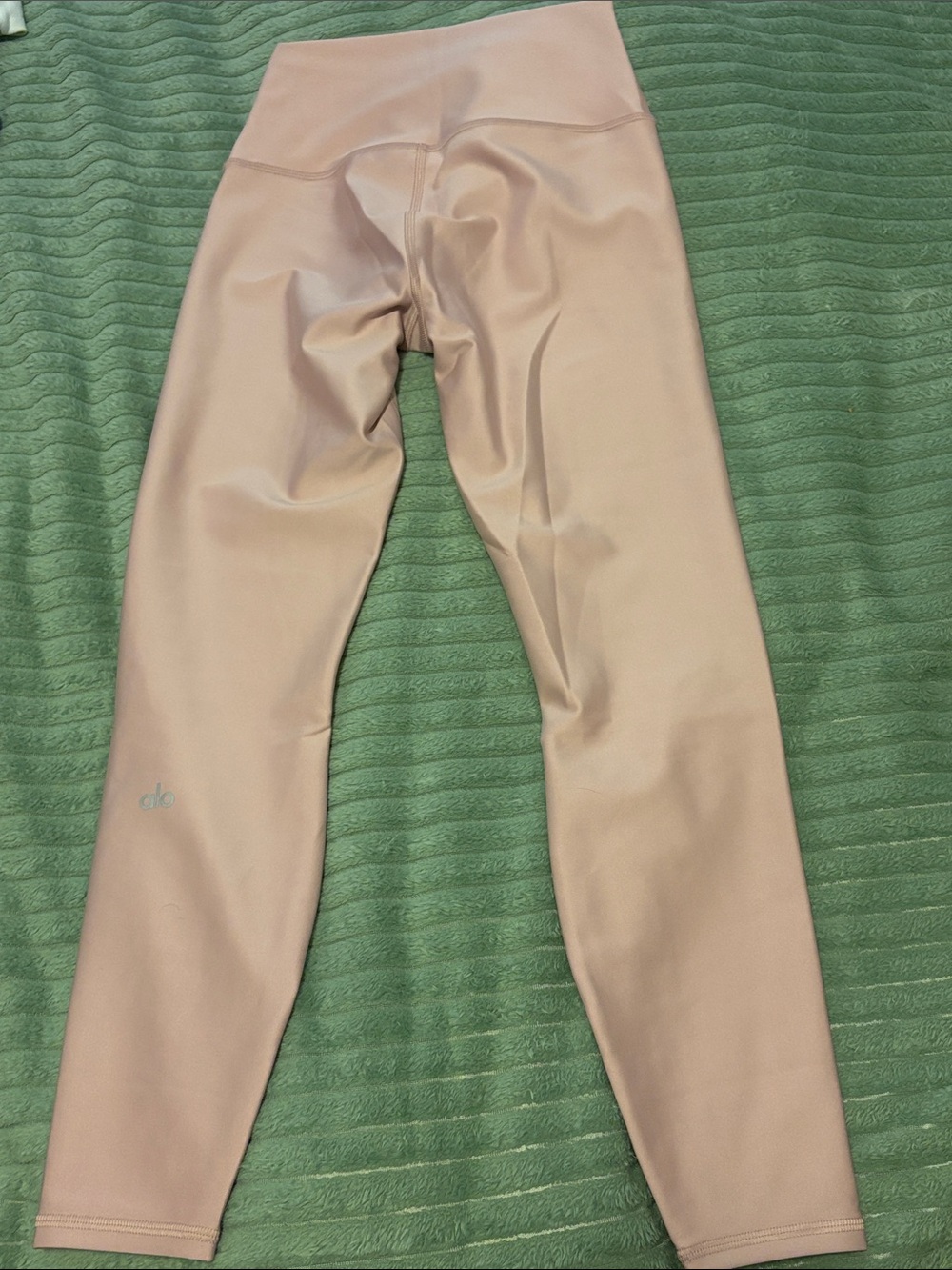 ALO Yoga Pink 7/8 High-Waist Leggings - Picture 3 of 4